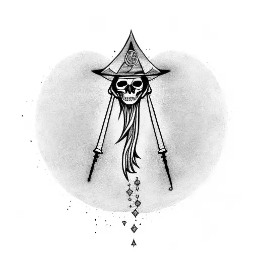 Witch Justice tattoo design idea