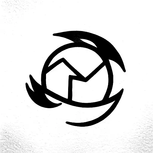 arm tattoo of earth, fire, water, air symbols  tattoo design idea