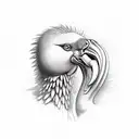 dodo tattoo design idea