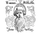 Marcus Aurelius with one of his quotes tattoo design idea