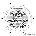 Marcus Aurelius with one of his quotes tattoo design idea