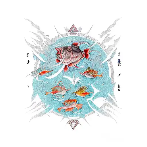 fish tattoo design idea