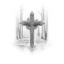 Christian Cross yeshua tattoo design idea