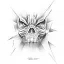 lighting striking down. with John 14:7 entire bible verse in there.  tattoo design idea