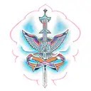 Ankh Symbol tattoo design idea