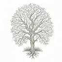 live oak tree new orleans tattoo design idea