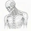 Collarbone tattoo design idea