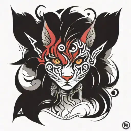 That in the form of Scratches says the word Alana tattoo design idea