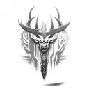 frostmourne tattoo design idea