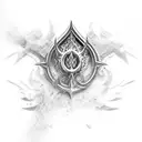 frostmourne tattoo design idea