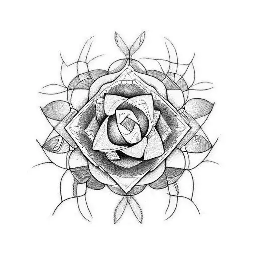 trauma, love, loss, nature, growth tattoo design idea
