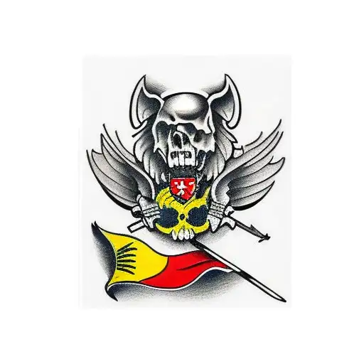 romania tattoo design idea