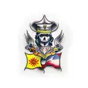 romania tattoo design idea