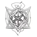  The design features a broken chain as the central element, symbolizing freedom and liberation from constraints.  The br tattoo design idea