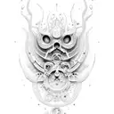 lirio de cala blanco tattoo design idea