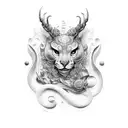 lirio de cala blanco tattoo design idea