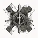 TESLA COIL. tattoo design idea