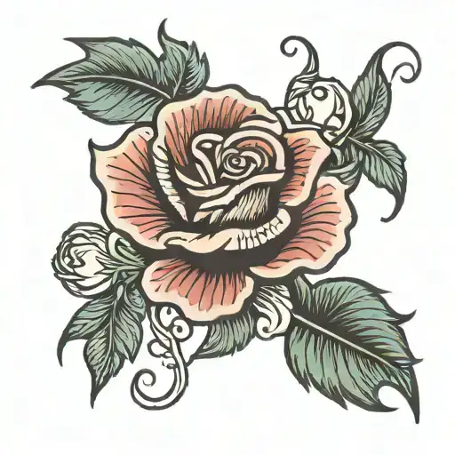 born loser tattoo design idea