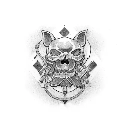 Let her slit my throat, give her ammo if she'll use it tattoo design idea