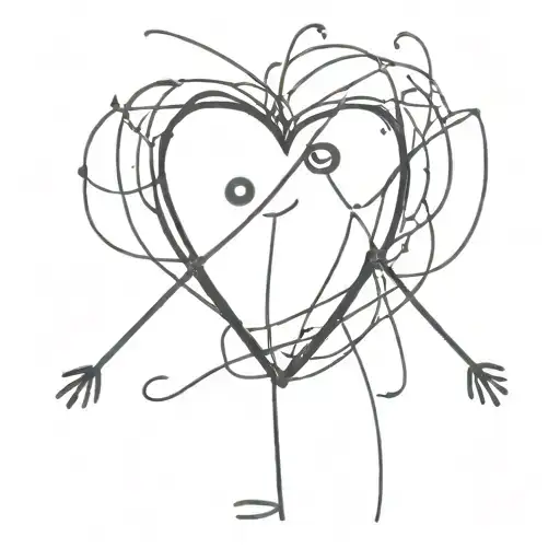 4:23 bobwired heart  tattoo design idea