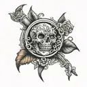 think before you speak  tattoo design idea