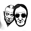 wwe the undertaker and john lennon tattoo design idea