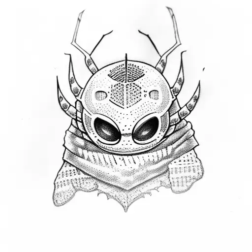 hollow knight ando Harry Potter  tattoo design idea