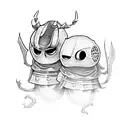 hollow knight ando Harry Potter  tattoo design idea