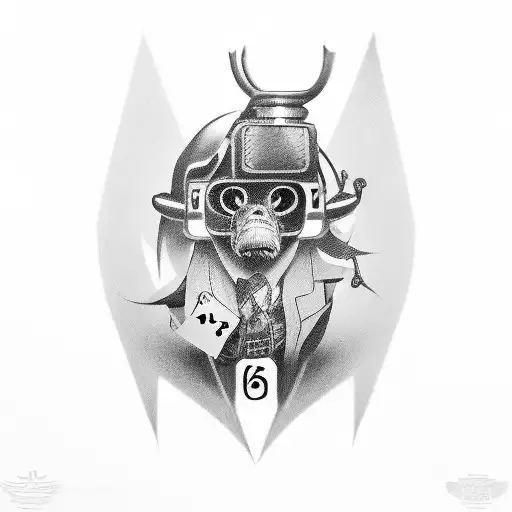 welder, gambler tattoo design idea