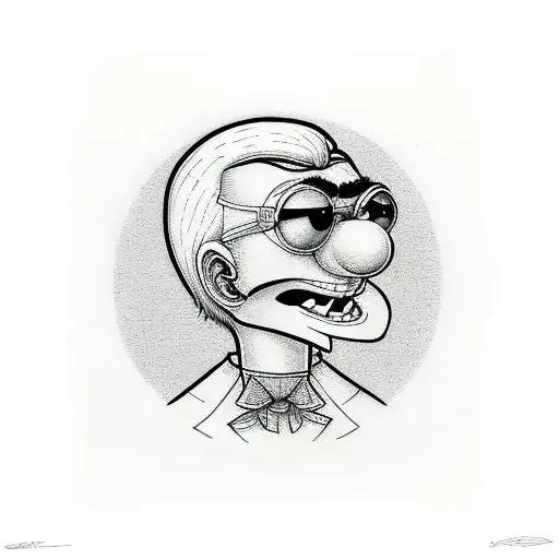 Mac tonight leaning on CRT televisions  tattoo design idea