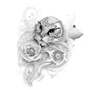 Maria  tattoo design idea