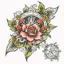 renaissance tattoo design idea