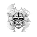 carabela pirata tattoo design idea