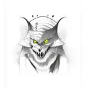 Card game king tattoo design idea