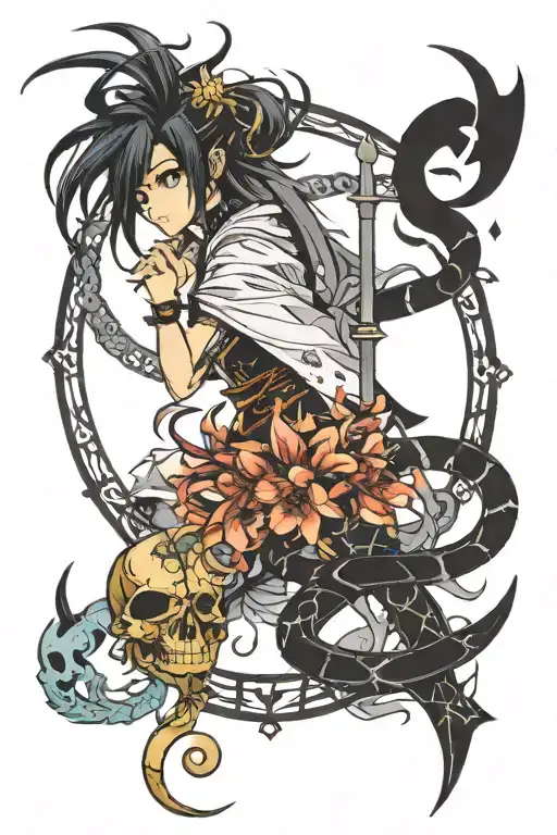 Scorpio+Sagittarius=Ophicius The perfect combination  tattoo design idea