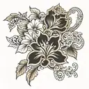 italian roman, calabrian tattoo design idea