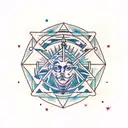 gemini leo virgo Aquarius Sagittarius  tattoo design idea