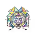 gemini leo virgo Aquarius Sagittarius  tattoo design idea