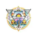 gemini leo virgo Aquarius Sagittarius  tattoo design idea