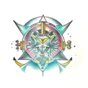 gemini leo virgo Aquarius Sagittarius  tattoo design idea