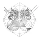 gemini leo virgo Aquarius Sagittarius  tattoo design idea