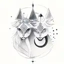 gemini leo virgo Aquarius Sagittarius sign  tattoo design idea