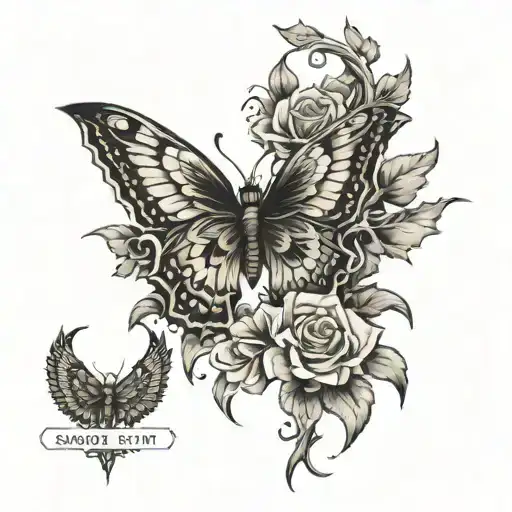 Amor Fati love of fate tattoo design idea