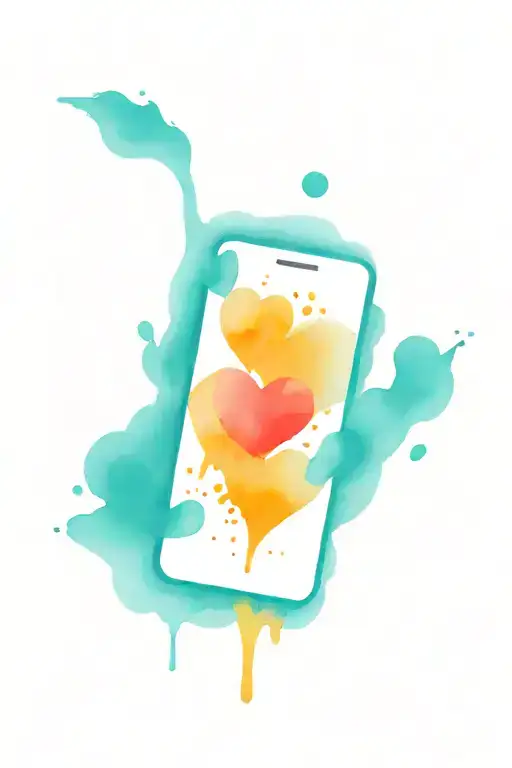 A iphone stating I love you babe with a heart.   tattoo design idea