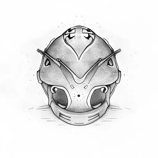 dad and son , son which play footbal tattoo design idea