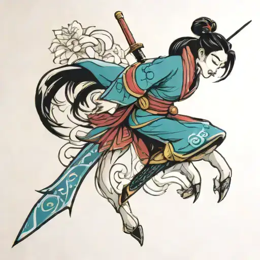 Mulan tattoo design idea