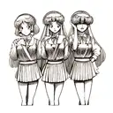 see no evil, hear no evil, speak no evil tattoo design idea