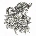 renaissance tattoo design idea