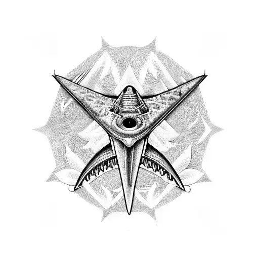 Phoenix, sharks tooth, I found my life when I laid it down, flowers, mandala  tattoo design idea