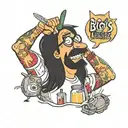 bob's burgers tattoo design idea